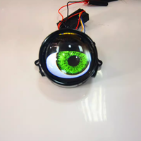 Promotion : Phares LED 12V pour voiture avec éclairage d'ambiance, yeux de démon et lentille de projecteur – Accessoires d'éclairage automobile