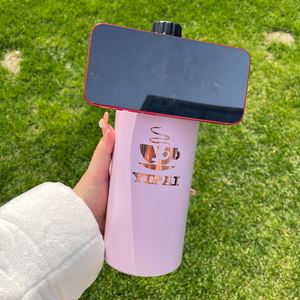 Support de téléphone magnétique DIY USA Warehouse avec revêtement en poudre et finition cuivrée, et bouteille d'eau de 32 oz plaquée cuivre - Product Image 5