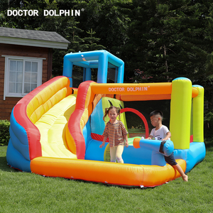 Nhà máy tùy biến trẻ em bouncy nhà <span class=keywords><strong>Inflatable</strong></span> nhảy lâu đài công viên nước lâu đài bouncy với Slide - Product Image 5