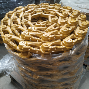 Cadena de oruga para excavadoras y topadoras, paso 135, para modelos <span class=keywords><strong>PC60</strong></span>, SH60, SWE60, SWE70, D20, eslabón de oruga para excavadora - Product Image 1