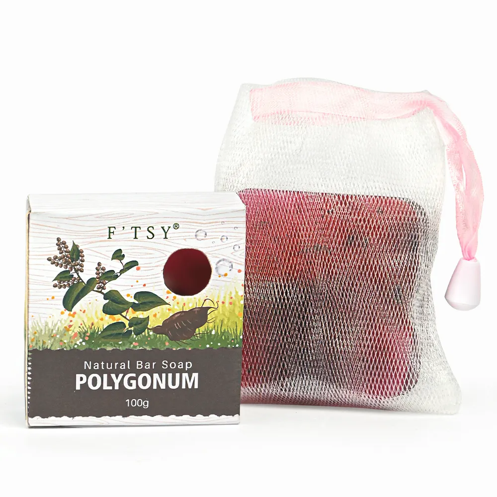 Top Sale OEM Polygonum Goat Milk Soap Hair Growth Natural Whitening Soap For Hair And Body