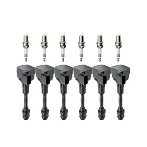 Ignition Coil Assembly UF349 22448-8J115 Spark <b>Plugs</b> For Nissan V6 3.5L 4.0L Engines - Product Image 1
