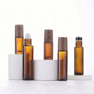 Botella de Vidrio Cuadrada para Perfume de Lujo, con Atomizador, 5, 10, 15 ml, Color Ámbar/Personalizado, Tapa de Plástico, Serigrafía, 100 Unidades - Product Image 1
