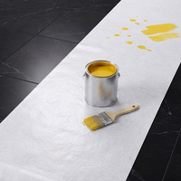 Feutre auto-adhésif blanc pour la protection des sols, antidérapant, feutre de peintre, Abdeckvlies, feuille de feutre pour sol