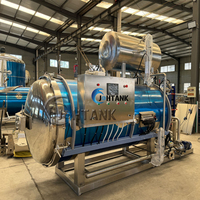 Autoclave de stérilisation à grande pression Johtank pour la cuisson du thon avec contrôle PLC