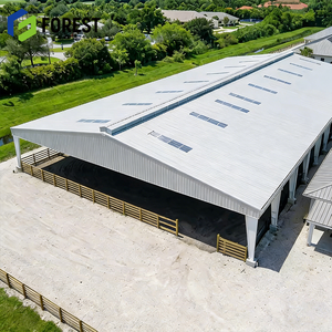 Structure équestre intérieure modulaire préfabriquée en acier, style moderne, économique, avec prix direct usine - Product Image 1