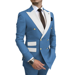Nouveaux hommes <span class=keywords><strong>costume</strong></span> deux pièces <span class=keywords><strong>mariage</strong></span> marié meilleur <span class=keywords><strong>homme</strong></span> <span class=keywords><strong>costume</strong></span> hommes affaires coréen <span class=keywords><strong>costume</strong></span> - Product Image 4