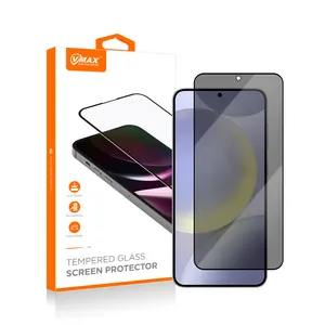 Película de vidrio templado de privacidad 2.5D para Samsung Galaxy S24 Plus S21 Ultra S22 S23 S20 FE, protectores de pantalla antiespía sin burbujas