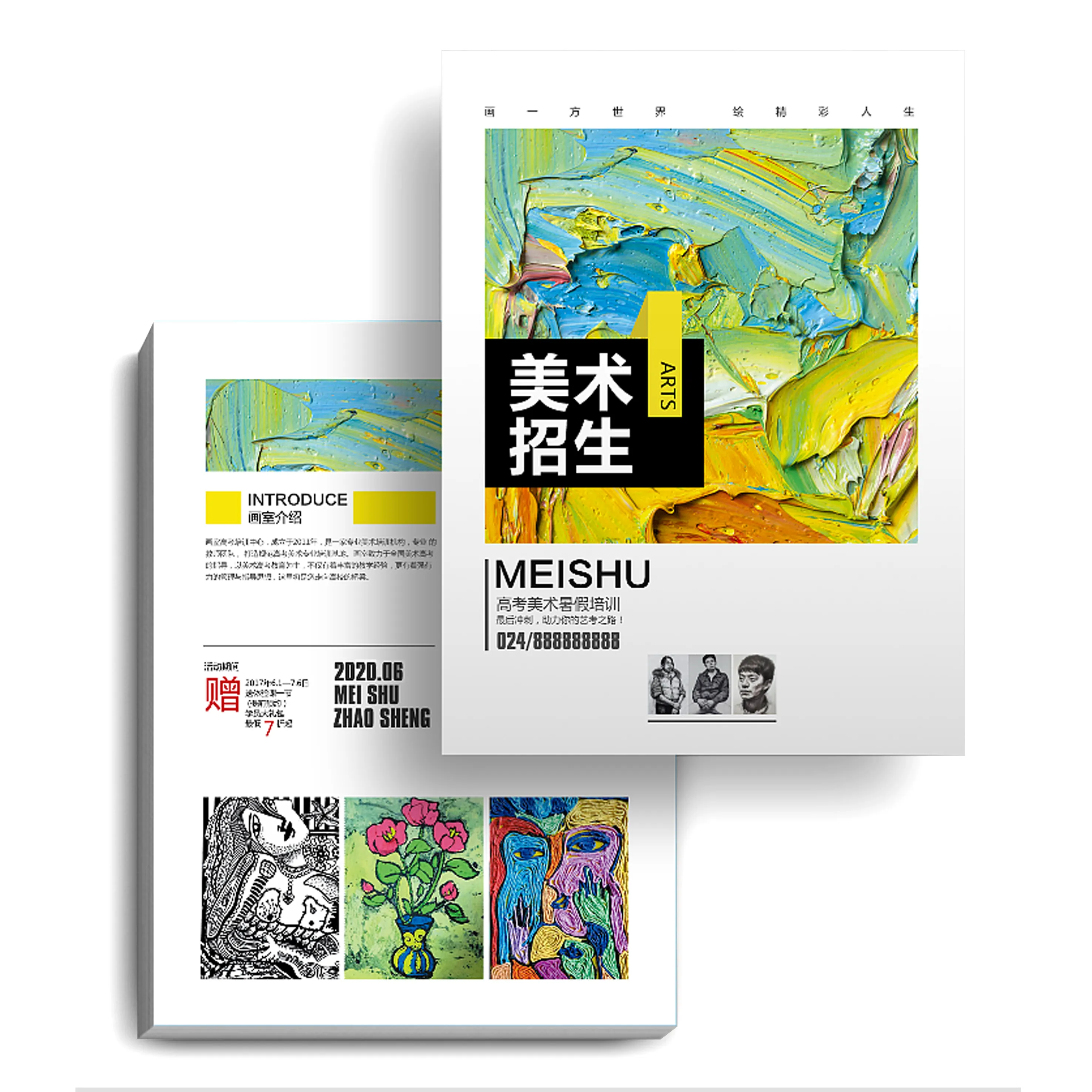 Brochure Drukkerij Kopergecoat Papier Kleurenpagina Afdrukken-Kleine Batch Afbeelding En Tekst Reclame Afdrukken Productie