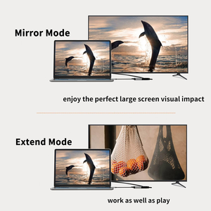 Xách tay mạ vàng PVC Áo khoác <span class=keywords><strong>VGA</strong></span> Adapter hỗ trợ 1080p @ 60Hz cho máy chiếu máy tính xách tay máy ảnh 5 mét âm thanh video cáp - Product Image 4