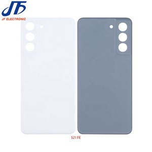 Tapa Trasera de la Batería, <span class=keywords><strong>Carcasa</strong></span> Trasera de Vidrio <span class=keywords><strong>para</strong></span> <span class=keywords><strong>Samsung</strong></span> Galaxy <span class=keywords><strong>S21</strong></span> <span class=keywords><strong>FE</strong></span>, Panel Trasero con Lente de Cámara - Product Image 5