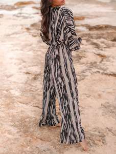 Hermoso Mono Informal para Mujer, Atuendo Moderno de Corte Holgado, Perfecto para Uso Diario y Fácil de Combinar para Salidas y Viajes - Product Image 5