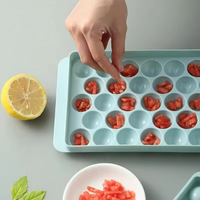Moule à glaçons et chocolat artisanal d'été polyvalent avec différentes formes (cercles, blocs) – Accessoires de bar