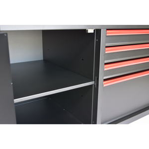 Armoire de boîte à outils en acier de haute qualité avec 05 tiroirs personnalisable pour le garage de mécanicien et le support OEM d'industrie d'entrepôt - Product Image 5