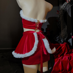 Winter Girls Xmas Cosplay Clothing Sleepwear Lingerie Lady Christmas Costume Dress Luxury Erotic Christmas Outfits - Product Image 3