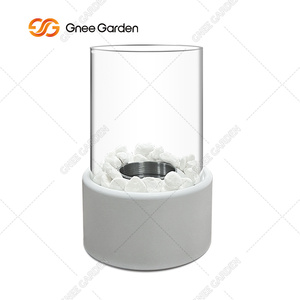 Portable Smokeless Corten Steel <b>Fire</b> <b>Pit</b> Garden <b>Table</b> Top Bowl Modern Bio Firewood Tornado Flame Fireplace Natural Rust Powder - Product Image 6