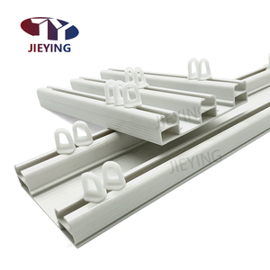 Jieying soffitto in plastica tre binario per tenda in Pvc binario e binario sospeso per tenda con accessori - Product Image 5