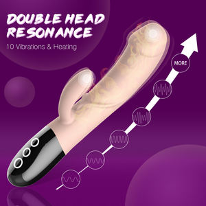 Прямая поставка с завода, силиконовый фаллоимитатор, реалистичный силиконовый Стимулятор точки G, интеллектуальный вибратор для кролика - Product Image 6