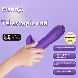 Masseur vibrant sans fil pour femme, <span class=keywords><strong>baguette</strong></span> AV, insertion facile, orgasme instantané, pour couples, étanche IPX6 - Product Image 2