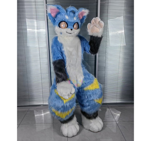 Costume <span class=keywords><strong>de</strong></span> mascotte personnalisé en fourrure <span class=keywords><strong>de</strong></span> renard ou <span class=keywords><strong>de</strong></span> lapin, avec bandeau pour la tête, pour le <span class=keywords><strong>carnaval</strong></span> <span class=keywords><strong>de</strong></span> <span class=keywords><strong>Venise</strong></span> - Product Image 5