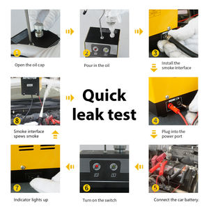 Solary SD301 EVap Machine à fumée testeur de fuite Machine détecteur de fuite de fumée détecteur de fuite Diagnostic portable - Product Image 6