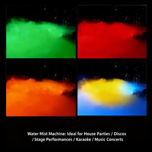 Máquina de Fumaça de Chão DMX com Controle Remoto 2000W 3000W à Base de Água para Casamentos com Efeitos Poderosos - Product Image 5