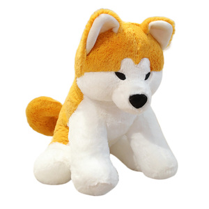 Venta al por mayor encantadores animales de peluche de dibujos animados Akita perro Peluches - Product Image 1