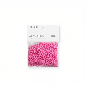 Perline Ilan Abalorios 4mm Rosa 50g per Creazione di Gioielli Artigianali - Product Image 2