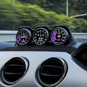 Medidor Triple LARIDAS para Mustang S550, Consola Central de Alto Rendimiento, Indicador Ajustable de 7 Tipos de Color, 2015-2023 - Product Image 6