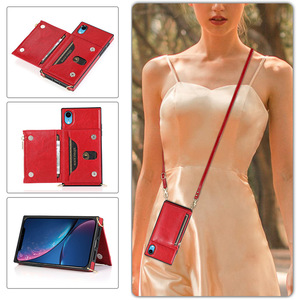 Portefeuille de luxe cartable porte-carte étuis de téléphone <span class=keywords><strong>portable</strong></span> <span class=keywords><strong>pour</strong></span> iPhone 13 mini 14 15 Plus 16 Pro Max sac à main couverture support sac - Product Image 5