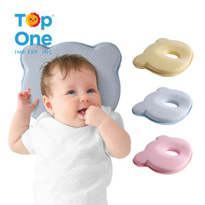 Top One Custom Printed Head Sleeping Safety Memory Foam Cotton <b>Toddler</b> Infant New Born Baby <b>Pillow</b> - Product Image 1