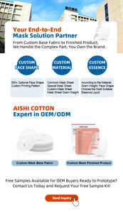 Y457 Máscara Facial de Tecido Não Tecido Personalizada com Ácido Hialurônico, Granita de Gelo, Gelo Seco a Granel e Liofilizado, Material de Papel - Product Image 6