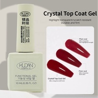 KUDAN Gel à ongles fonctionnel, Gel de base peel-off, Gel de renforcement, Top Coat sans résidu, Top Coat effet cristal, Vente en gros OEM CPNP