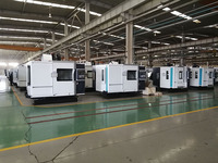 Centre d'usinage CNC vertical VDF850A Dalian DMTG à 4 axes avec guide de boîte, prix du centre d'usinage CNC