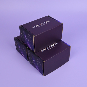 Boîte en carton personnalisée, faible quantité minimum de commande, emballage décoratif, boîtes d'expédition bon marché, <span class=keywords><strong>prix</strong></span> raisonnable, boîte en papier personnalisée - Product Image 3