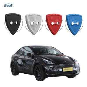 Accessoires Tesla Model 3, couvre-serrure de porte de voiture, réduction du bruit, empêche le déplacement, ne rouille <span class=keywords><strong>pas</strong></span>, protection de serrure de porte - Product Image 1