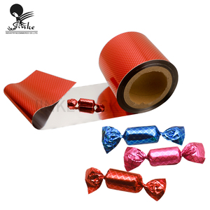Tùy chỉnh đầy màu sắc metalized Pet nhôm lá kẹo bơ cứng kẹo Lollipop bao bì Twist <span class=keywords><strong>wrapper</strong></span> phim - Product Image 2