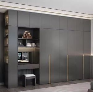 <b>Wardrobe</b> Bedroom Furniture Modern Designs Melamine Finish Open Shelf Bedroom <b>Wardrobe</b> Cabinet - Product Image 4