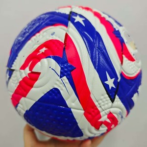 Balón de fútbol profesional Fútbol 2026 World Thickened PU Thermal Bonded Tamaño 5 Logotipo OEM personalizado para tren de carreras - Product Image 3
