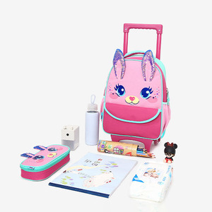 Sac <span class=keywords><strong>à</strong></span> <span class=keywords><strong>roulettes</strong></span> pour enfant, sac d'école étanche de bonne qualité, style dessin animé mignon, nouveau design, pour les tout-petits, - Product Image 5