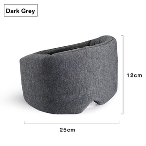 Masque de <span class=keywords><strong>sommeil</strong></span> en coton modal, cache-yeux portable, bandeau pour les yeux, masque de <span class=keywords><strong>sommeil</strong></span> pour les dormeurs latéraux - Product Image 3