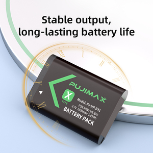 PUJIMAX 3.7V 1600mAh NP-BX1 แบตเตอรี่กล้องสำหรับโซนี่ DSC RX1R RX100 H400 HX300 HX350 HX400V WX300 WX350 WX500 <span class=keywords><strong>ZV</strong></span>-<span class=keywords><strong>1F</strong></span> HDR-AS10 AS15 - Product Image 4