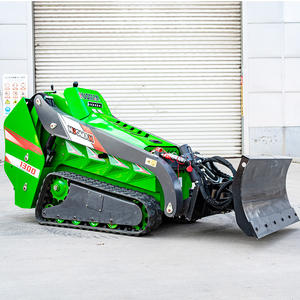 KOSTENLOSER VERSAND <span class=keywords><strong>Mini</strong></span>-Kompaktlader mit EPA-Motor Kleiner Raupenlader mit Grabenfräsen-Zubehör - Product Image 6