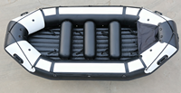 Tube gonflable robuste pour sports nautiques, remorquage de bateaux gonflables par les installations de divertissement aquatique