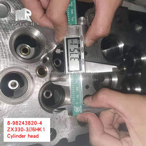 8-98243820-4 untuk mesin ZX330-3 <span class=keywords><strong>6HK1</strong></span> suku cadang mesin kepala silinder asli ekskavator - Product Image 3