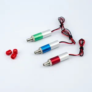 Industrial Pigtailed 405nm 450nm 520nm 638nm 650nm fiber coupled 30mW blue green laser diode module