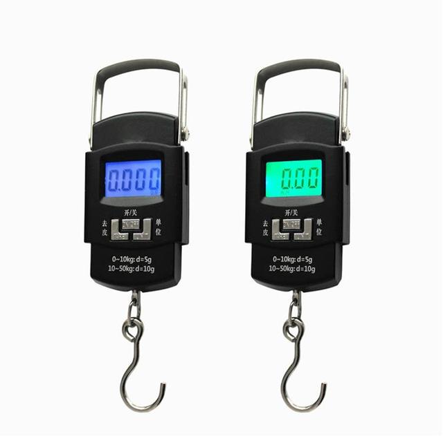 Low Price Electronic Portable Scale Portable Electronic Digital Luggage Weighing Scale & 50kg Hanging Scale OEM