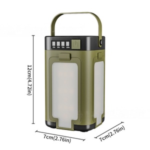 Foldable LED Camping Lantern <b>Solar</b> Charging Lightweight for Tent Emergency Multifunctional Camping <b>Light</b> RTS Bulk Mixed Order - Product Image 2