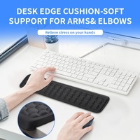 Tapis de souris de jeu en mousse à mémoire de forme PORON avec repose-poignet antidérapant et coussinets de bord - 380x90mm Marque SANXING en stock