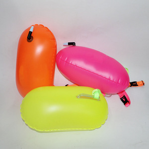 Venta caliente boya de natación de PVC flotador de seguridad en agua abierta bolsa de flotación inflable bolsa de secado de aire para nadadores para acampar senderismo - Product Image 5